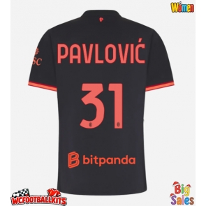 AC Milan Strahinja Pavlovic #31 Replica Third Stadium Shirt for Women 2026-27 Short Sleeve